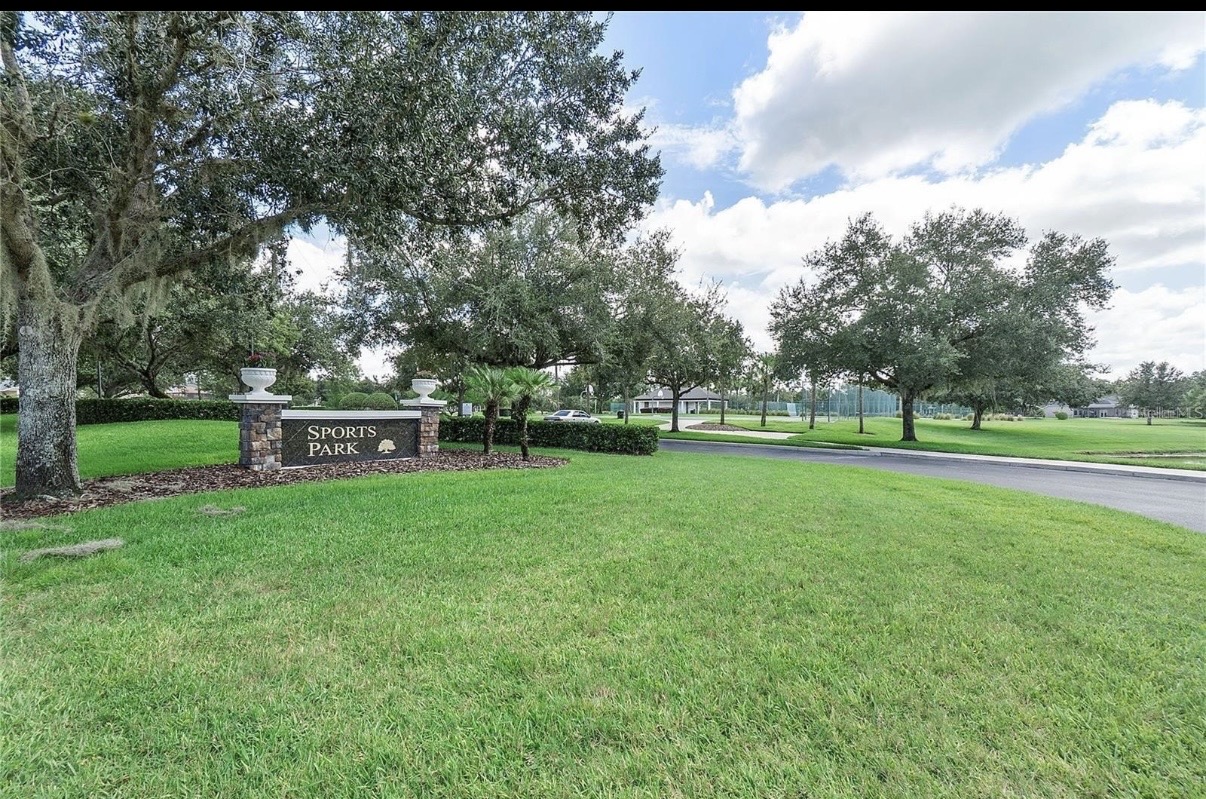 Live Oak Reserve Sports Park entrance